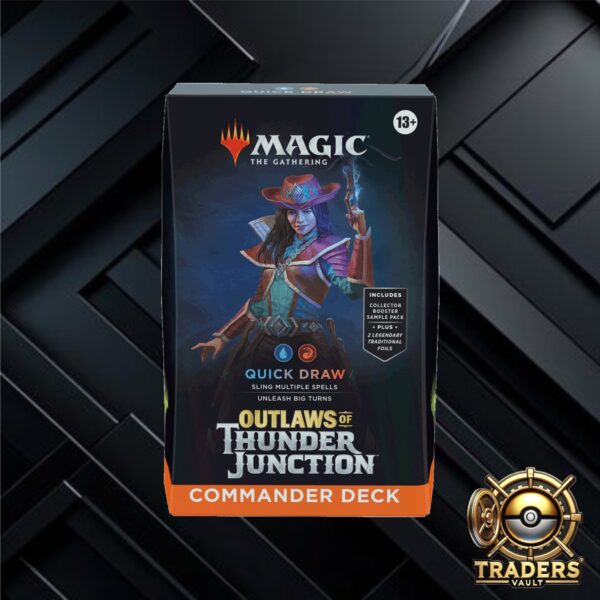 Outlaws of Thunder Junction Commander Deck - Quick Draw - Commander: Outlaws of Thunder Junction (OTC)
